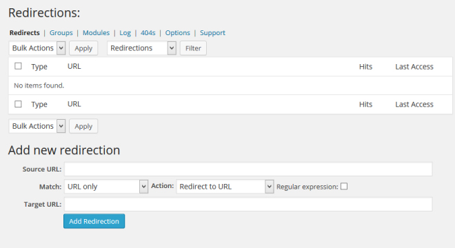 WordPress-Redirect-Plugin